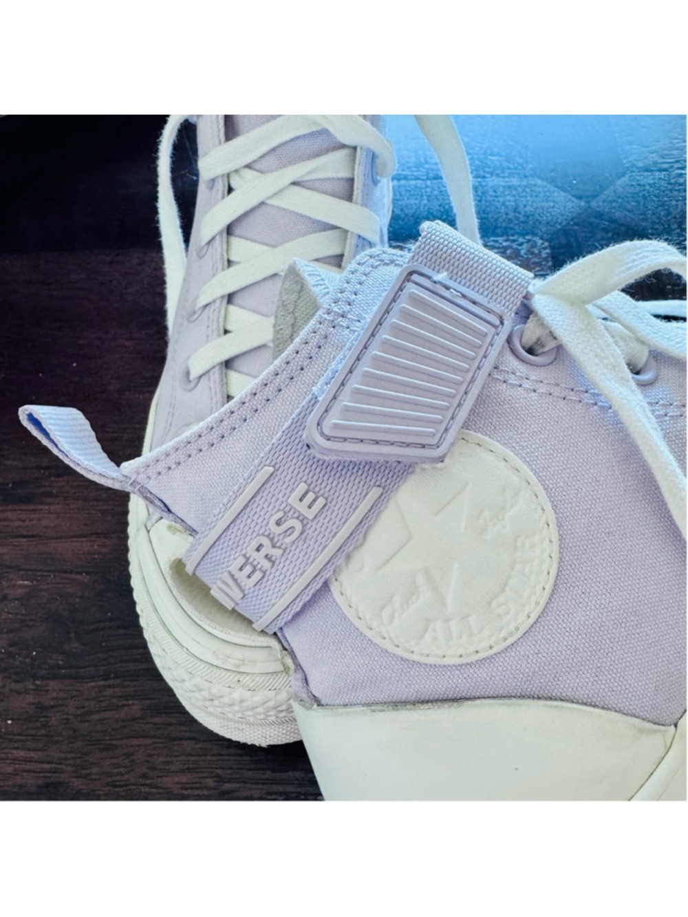 CONVERSE CHUCK TAYLOR ALL STAR LIFT PLATFORM HIGH UTILITY STRAP VAPOR VIOLET - Picture 8 of 12